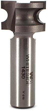 Whiteside 1430 Half Round Router Bit - 1/2 SH, 1/8 R, 9/16 CL