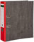 Centra Leitz Centra 220123 Ordner Standard, mit Farbrücken, mit Schlitzen, A4, breit, rot