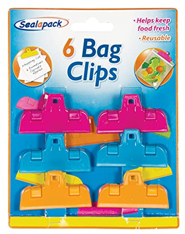 Sealapack SAP1070 Bag Clips, Plastic