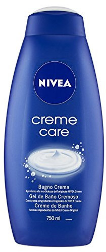 NIVEA Creme Care Crema Bagno da 750 ml, Bagnoschiuma Idratante con Oli Nutrienti, Bagnoschiuma Cremoso con il Profumo e la Morbidezza di NIVEA Creme