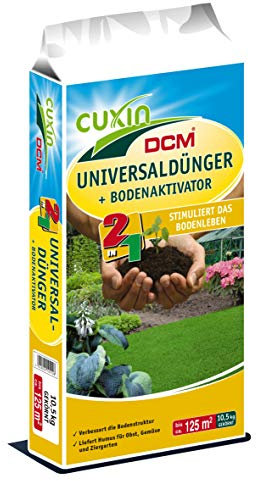 Cuxin Bio Universaldünger 1,5-12 Kg ● für alle Pflanzen ● Obst, Gemüse, Kübelpflanzen und Zierpflanzen (10,5 KG)