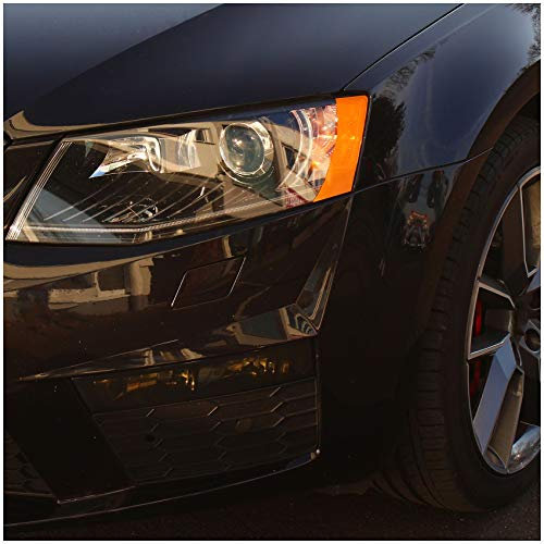 US Style Scheinwerfer Folie Set Tönungsfolie für Auto Blinker Nebelscheinwerfer Front (Vorfacelift B027)