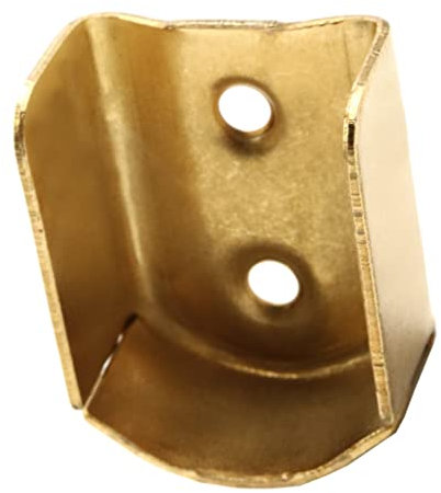 Design61 10er Set Schrankrohrlager Garderobenstangenhalter Kleiderstangenhalter Garderobe Stangen Halterung 18mm