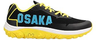 Osaka Unisex Scarpe Hockey su Prato Kai MK1 - Nero-Giallo