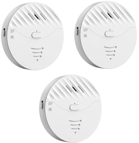 Angoily 3 Pièces Alarme Porte Et Capteur De Vibrations Capteur De Bris De Verre Capteur De Vibrations en Verre Capteurs De Fenêtre Capteur D'Entrée Capteur De Bris De Verre Détecteur De