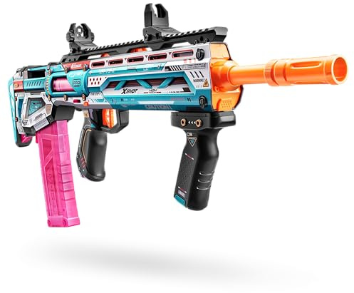 XSHOT Skins Pro Series 1 Long Shot de ZURU. Incluye 40 Dardos con tecnología Air Pocket, Almacenamiento para Dardos y diseño para Exteriores. Ideal para niños, niñas, Adolescentes y Adultos.