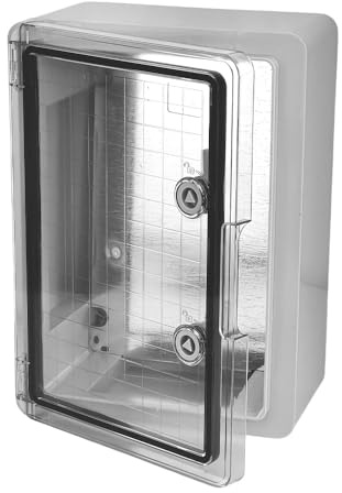 TP Electric Tomt hölje kopplingsskåphus med transparent dörr ytmonterad fördelarlåda IP65 IK10 300 x 400 x 170 mm