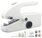 Portable Handheld Sewing Machine,Speed Adjustable Mini Sewing Machines,USB/Battery-Operated Hand Held Sew Device for Various Fabrics