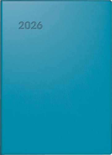 BRUNNEN Taschenkalender Mod. 731 '26 | A6, Kunststoff, petrol