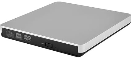 SIBOMTEX USB3.0 External Blu-Ray Drive External DVD Recorder BD-RE CD/DVD RW Writer Portable Blu-Ray Burner Plug and Play for PC Laptop
