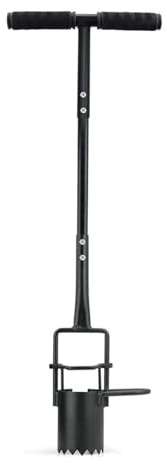 Ergonomic Garden Hole Digger with Pointed Tip for Stone Sowing Vegetable Patches and Professional Landscaping Professional Garden Hole Cutter