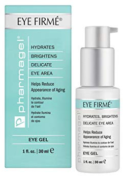 Pharmagel Eye Firme | Eye Gel for Natural Firming, Puffiness, and Wrinkles | Dark Circles Under Eye Treatment | Under Eye Bags Treatment - 1 fl. oz.