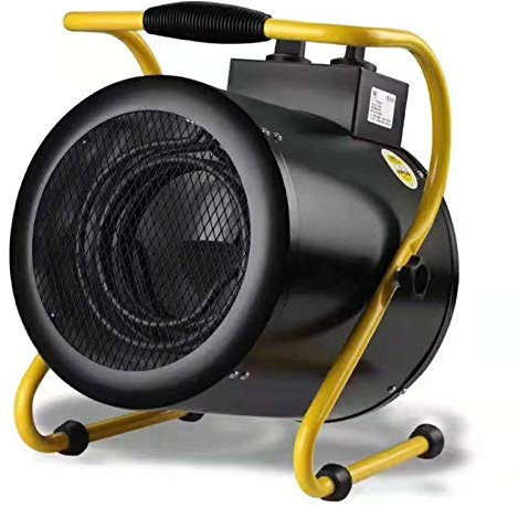 JMYSD Calentador De Espacio Industrial, con Termostato Ajustable Impermeable, Protección contra Sobrecalentamiento, Calentador De Patio Portátil, para Invernadero, Taller, Garaje,3000w