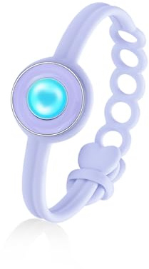 TOTWOO Candy Love - Braccialetti coordinati per coppie, con vibrazione colorata e luminosi, per migliori amici, a lunga distanza, regalo per partner, marito, moglie, migliori amici, regali di nozze