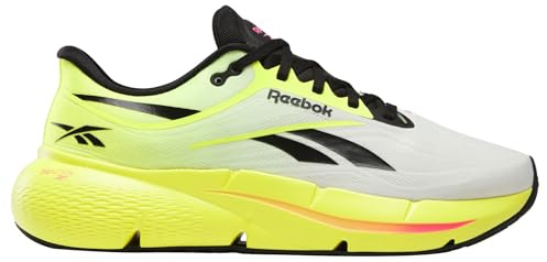 Reebok Zignition, Scarpe da Ginnastica Uomo, Black Electric Yellow, 39 EU