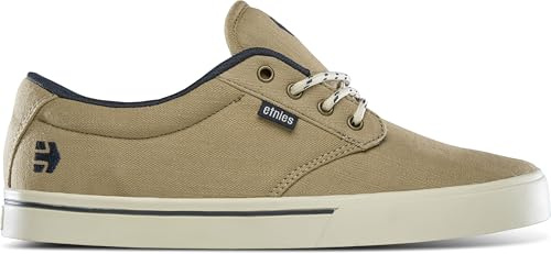 Etnies Jameson 2 Eco Sustainable Skate Style, Reinforced Cupsole, Cushioned Feel, Everyday Sneakers, Vegan - Tan - 11