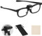 AOOSU Lupenbrille mit Licht, 300% LED Beleuchtete Vergrößerungsbrille für Brillenträger, Freihändige Leselupe mit Licht, Magnifying Glasses für Senioren, Arbeiten im Nahbereich, Hobbys, Lesen, Basteln