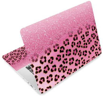 CRAFTYMELODY - Adhesivo para ordenador portátil, vinilo de PVC, protector para ordenador portátil, impermeable, resistente a los arañazos