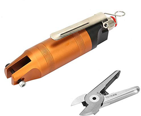 Tijera neumática, cizalla neumática industrial fuerte HS10 Tijera neumática Cizalla de aire de metal de 1.0-1.6 mm Herramienta para corte de metal en grandes líneas de prod