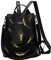 Fmeida Rucksack diebstahlsicher Damen Taschenrucksack 2 in 1 Nylon Handtaschen Wasserdichte Schultertasche Casual Daypack Klein Cityrucksack Reiserucksack für Frauen Mädchen Feder Gelb