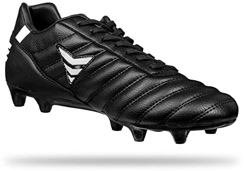 Nordcore Botas de fútbol Zapatos de fútbol con Cierre de Cordones - Suela Exterior Antideslizante Botas de Futbol para Hombres y Mujeres - Patrón de Tachuelas para Uso en Varios terrenos