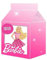 scatoline portaconfetti Modello Milk per Festa a Tema Fai da Te per Ogni Evento Ideali per bomboniera Sweet Table confettata Scatola Confetto (20 pz. Barbie)