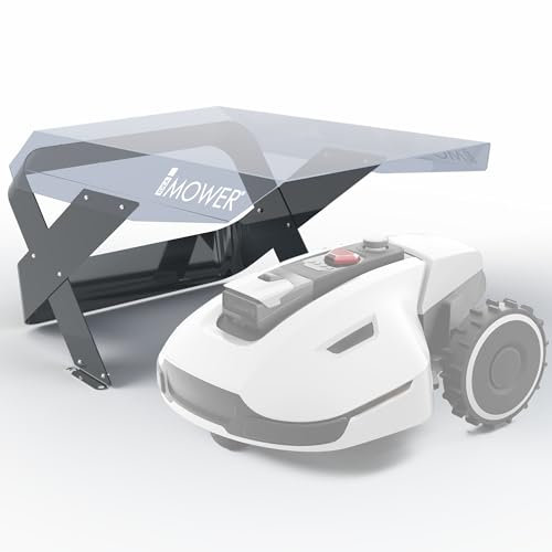 IdeaMower Mähroboter Garage - Robuste Polycarbonat Wetterabdeckung für Mammotion Yuka - Garage Für Mähroboter Schutz