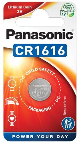 Panasonic Knopfzelle Lithium CR1616 (3 Volt)