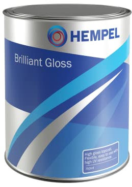 Hempel Brilliant Gloss Boat Paint 750ml: Ice Blue