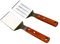 KLAQQED Pfannenwender Grillspachtel Set Edelstahl - Grillwender Spatula für Küche und Grill - Küchenspachtel Metall