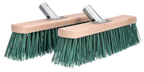 ToolSpace Brosse de Balayage de Rue et pavé, Balai de Rue 30 cm, pour Usage extérieur, Balai de Jardin