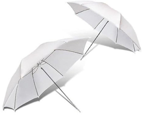 Hemobllo 2 Stück Lichtschirm Reversibler Diffusor Transparenter Nebel Fotoreflektoren Videoschirme UV Stecker Blitzschirm Weiß