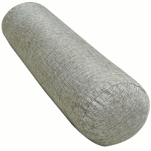 DOGACA Cuscino Cilindrico Divano 80/100/60/120 cm - Cuscino Tubolare Tubo Cervicale Cuscino Francese Cilindrico for Supporto Collo/lombare(B,20x80cm/8x31in)