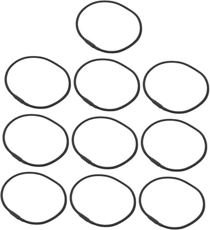 Alipis 10pezzi Elastici in Gomma Per Supporto Microfono Da Tavolo Anelli Antivibrazione e Riduzione Rumore Fasce Elastiche Resistenti Per Bracket Shock Mount Microfono Compatibili Con Var