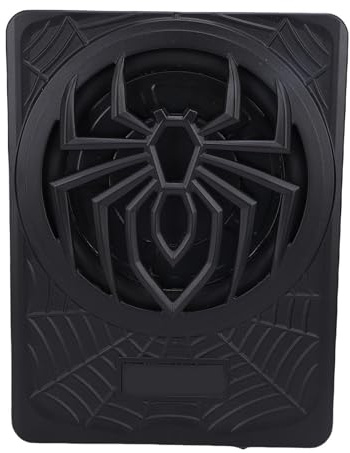 Oreilet 10in 800W Slim Under Powered Car Subwoofer, Bil Truck Audio Bass Sub Inbyggd Förstärkare, Active Subwoofer med Ambient Light Kabelsats, för Under, Trunk (#2)