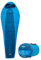 OEX Drift 1000 Sleeping Bag for Adults, Teens, Kids, 1 Person, 2-3 Season, Ultra Lightweight, Mummy, Warm, Indoor & Outdoor Use, Camping, Hiking, Backpacking, Compression Bag, Cobalt Blue