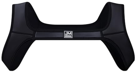 JOCKMAIL Men's Neoprene Harness - Elastic Shoulder Strap, Muscle Chest Harness (US, Alpha, Small, Medium, Regular, Black)
