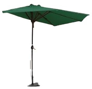 Kasaviva Ombrellone mezzaluna da parete (Verde)