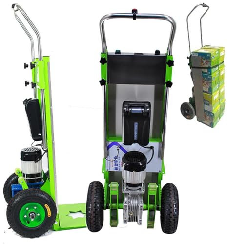 LSBHPPD Subida De Escaleras Eléctrica,Carretilla De Mano De Carga De 400lb, Carretilla Móvil para Subir Escaleras De Servicio Pesado con 20ah Li-Batería para Distribución Logística Almacén