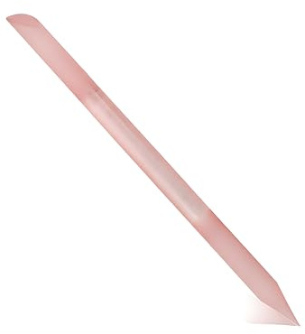 Glass Cuticle Pusher, Nail Cuticle Remover Tool, Double Head Manicure Stick Cuticle Trimmer, Professional Nail File Cuticle Glass Polisher Nails Cuticles Care Tools for Women Girls Homes