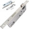 Crradura tubular, Inox,Cerradura Embutir Distancia Entre Ejes 85 mm, Reversible, Cilindro perfil, Alta Seguridad, Incluidos placa cierre,Tornillos,universal DIN izquierda/derecha (Entrada:40mm)