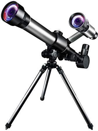 Vuxna Barn Monokulärt Teleskop Golvstående 50mm Refraktor med Sökarkikare och Stativ Astronomiskt Teleskop Bästa Bärbara