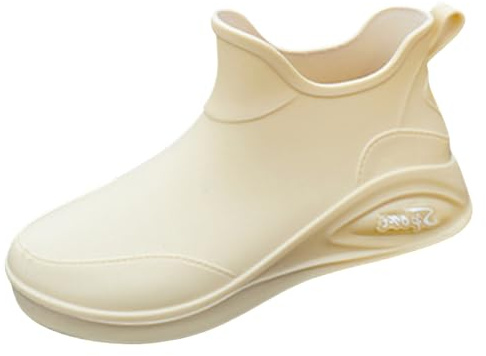 YKPAVV Botas de lluvia para hombre, botas de pesca, botas de goma antideslizantes, para jardinería, canotaje, camping, vela, pesca, zapatos tradicionales para hombre, modernas