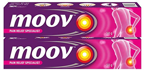 Moov Ortho Knee and Joints Pain Relief Cream - 50 g (Pack of 2)