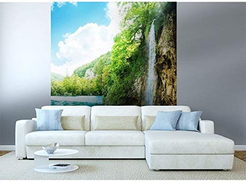 Fotomural RELAX EN BOSQUE 225 x 250 cm | Papel Pintado Fotográfico - tejido no tejido | CALIDAD PREMIUM - HECHO EN LA UE - Incluye pegamento para papel tapiz