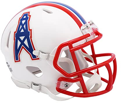 Riddell 9585563623 Replica Mini Speed Style 1981-1998 T-B Houston Oilers Casco
