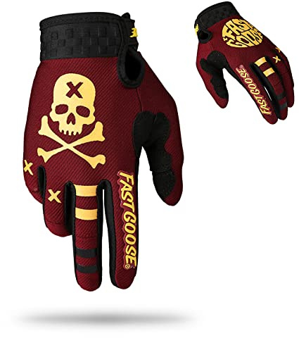 FASTGOOSE Dirt Bike Motorcycle Gloves - Motocross, Motorbike & ATV Off Road Racing Sports Cycling Glove