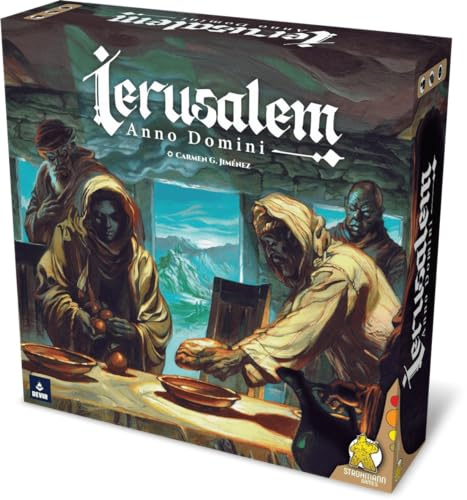 Strohmann Games, Ierusalem: Anno Domini, Kennerspiel, Strategiespiel, 1-4 Spieler, Ab 12+ Jahren, 90 Minuten, Deutsch