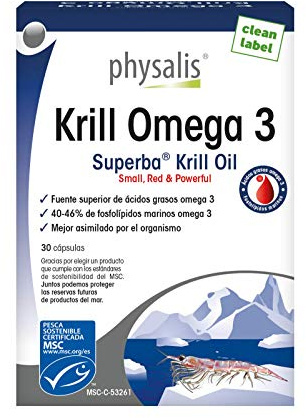 Krill Omega 3 30 perlas Physalis