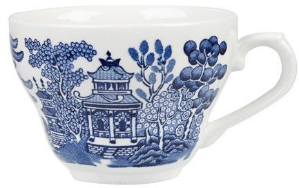 Churchill Dinnerware Tea Cup 6.8 Oz Blue Willow